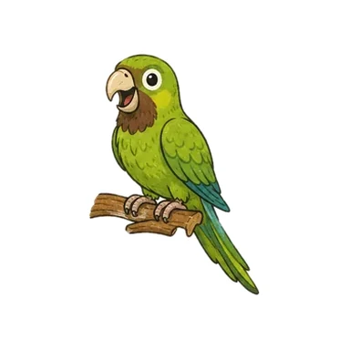 Prikichi (Aruban Parakeet), Aruba