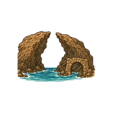 Natural Bridge Ruins & Baby Bridge, Aruba